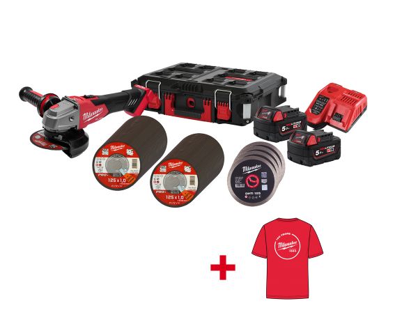 M18FSAG125XB100P-502P FUEL COMBO KIT DEAL / Milwaukee # 4933498241 / EAN: 4058546521103