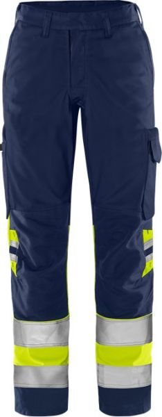 Fristads 131983 High Vis Green Hose Damen Kl. 1 2652 GPLU