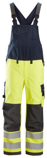 6060 Snickers ProtecWork Latzhose HiVis Kl.2