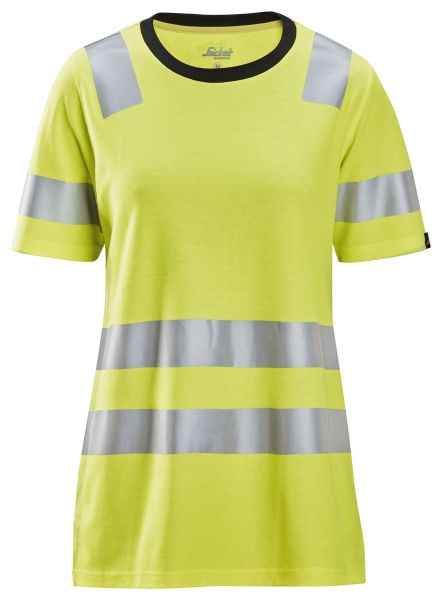 2537 Snickers HighVis CL 2 Damen T-Shirt