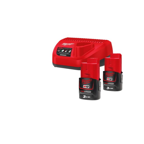 M12 Starterset M12NRG-302 / Milwaukee # 4933451902 / EAN: 4002395282111
