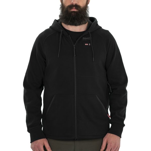 Akku-Thermo-Kapuzenpullover Herren M12HHBL4, schwarz, ohne Akku und Ladegerät / 4932480061.0