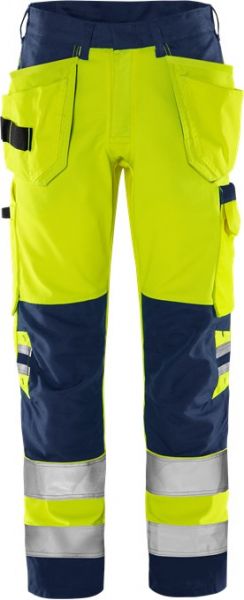 Fristads 131981 High Vis Green Handwerkerhose Kl. 2 2641 GPLU