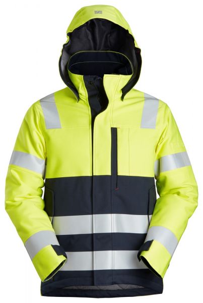 1163 Snickers ProtecWork Winterjacke HiVis Kl.3