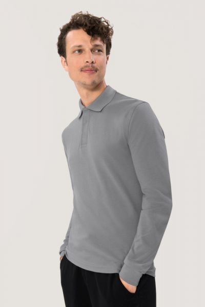 HAKRO Modell 821 - Longsleeve-Poloshirt HACCP-Performance