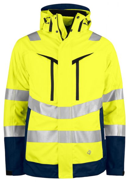 6445 WIND- UND WASSERDICHTER PARKA 3-IN-1 EN ISO 20471 KLASSE 3/2