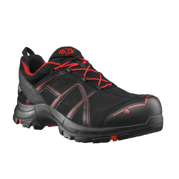 HAIX 610002 BLACK EAGLE Safety 40.1 low/black-red Sicherheitsschuhe Klasse S3