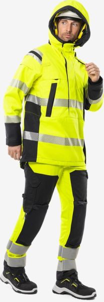 Fristads Kansas 300561 Flamestat High Vis Softshell Anorak Kl 3 4019 FSS