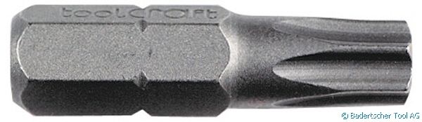 Bit Torx 1/4'' x 25mm, VPE Pack 20 Stück