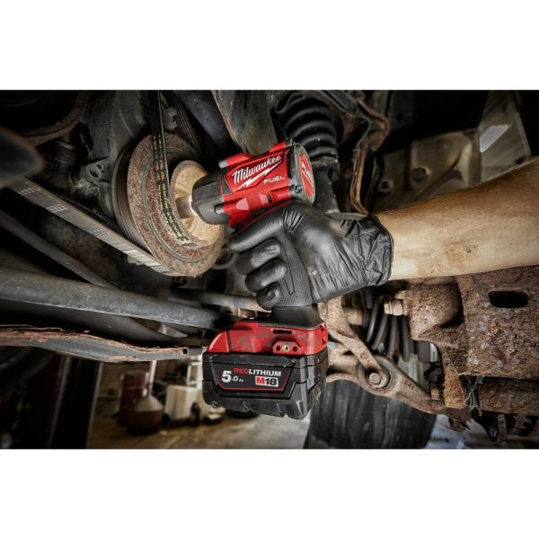 FUEL™ Akku-Schlagschrauber 1/2" Vierkant mit Sprengring M18FMTIW2F12-0 / Milwaukee # 4933498057 / EA
