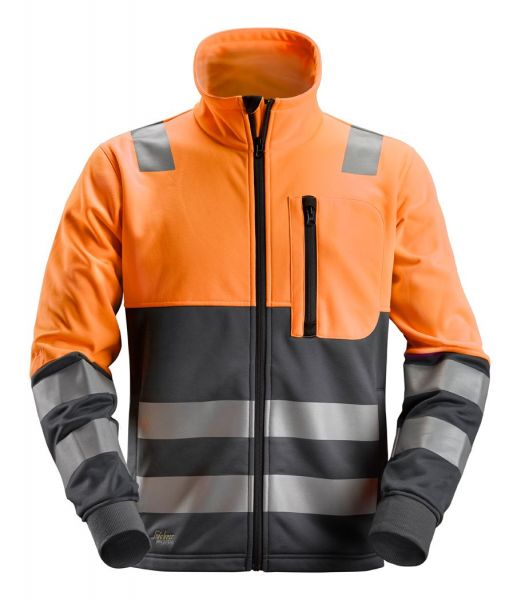 8035 Snickers AllroundWork, High-Vis FZ Jacke Klasse 2