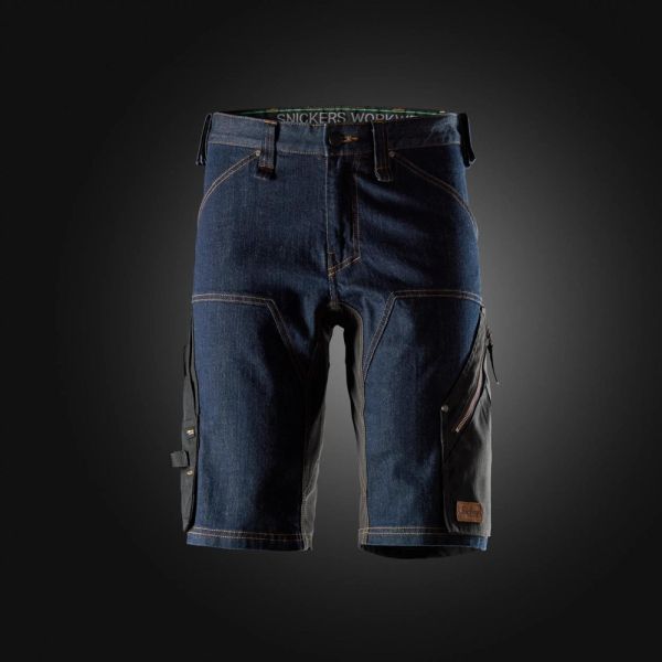 6156 Snickers FlexiWork Denim-Shorts