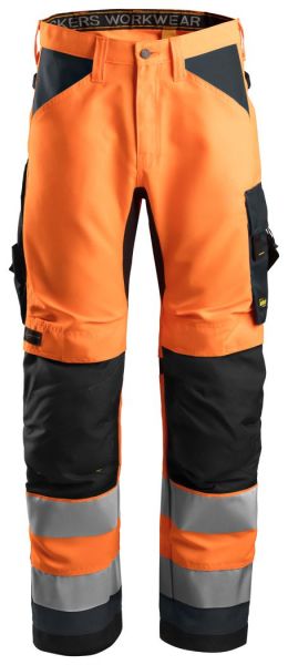 6331 Snickers AllroundWork, High-Vis Arbeitshose+, Klasse 2