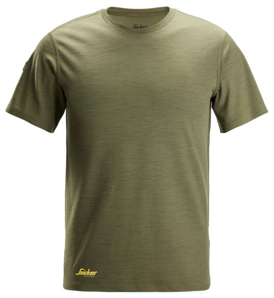 2551 Snickers T-Shirt aus Wolle