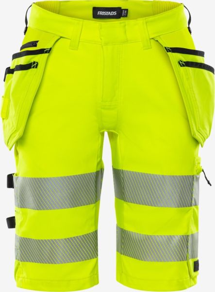 Fristads Kansas 301370 High Vis Handwerker Stretch-Shorts Damen Kl 1 2667 GSTP