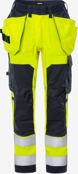 Fristads Kansas 300374 Flamestat High Vis Handwerker Stretch Hose Kl. 2 Damen 2164 ATHF