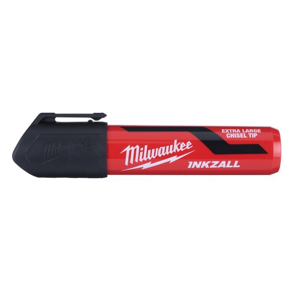 INKZALL Permanentmarker Keilspitze XL schwarz / Milwaukee # 4932471558 / EAN: 4058546294571