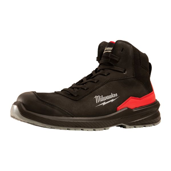 FLEXTRED S3S Sicherheits-Schnürstiefel Leder schwarz Grössen 36 - 48 / Milwaukee # 4932493727.0