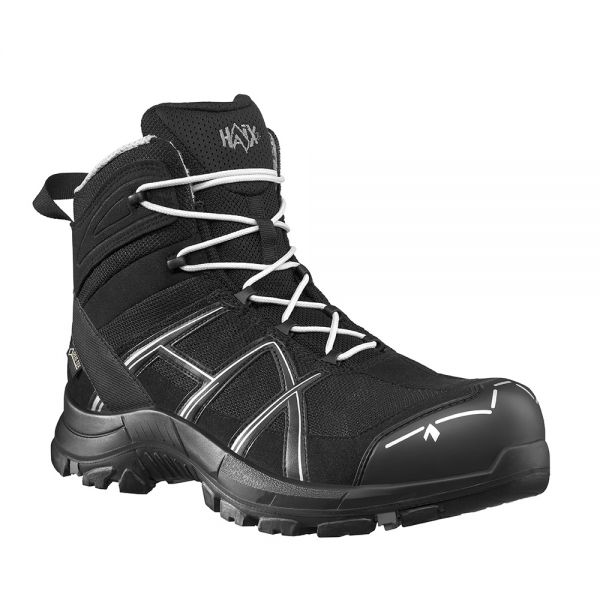 HAIX 610019 BLACK EAGLE Safety 40.1 mid/black-silver Sicherheitsschuhe Klasse S3