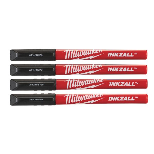 INKZALL Fineliner schwarz / Milwaukee # 48223164 / EAN: 045242479818