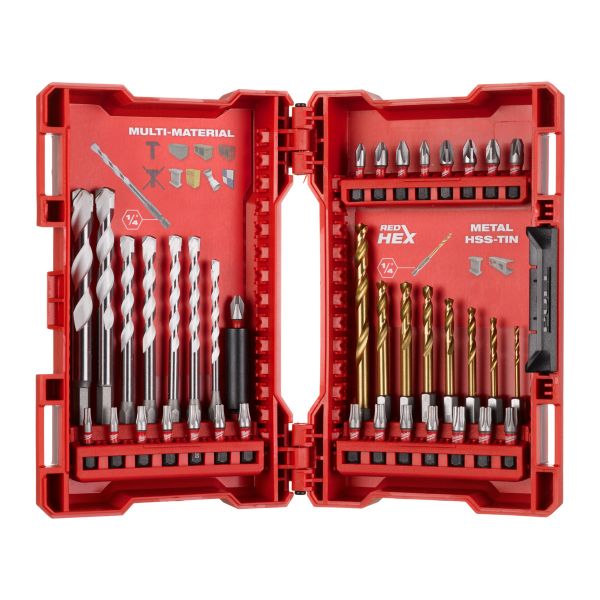 SHOCKWAVE Set Bohrer & Bits - 39-teilig / Milwaukee#4932479854