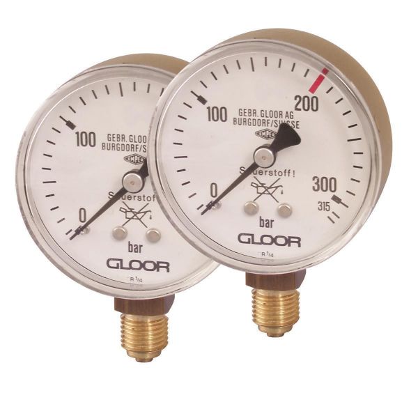 GLOOR Ersatz-Manometer Ø 63mm, diverse