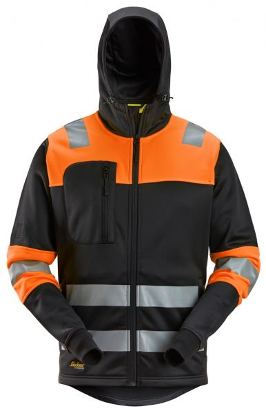 8038 Snickers High-Vis Hoodie RV Cl 1