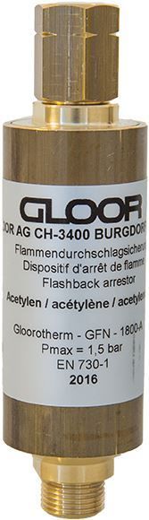 GLOOROTHERM GFN 1800, Flammsicherung, diverse Medien