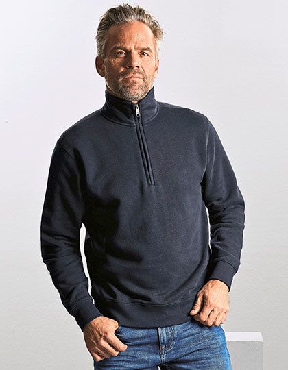 RUSSELL 270M Authentic 1/4 Zip Sweat