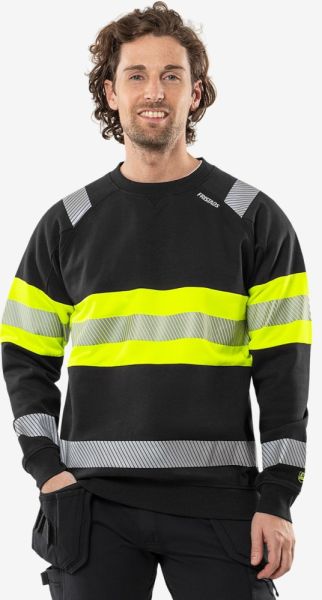Fristads Kansas 301030 High Vis Sweatshirt Kl 1 7530 GKC