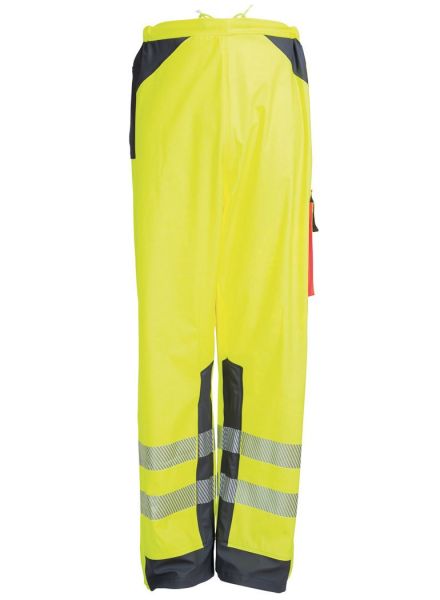 ELKA #022402R DRY ZONE Regenbundhose, EN 20471-Klasse 1