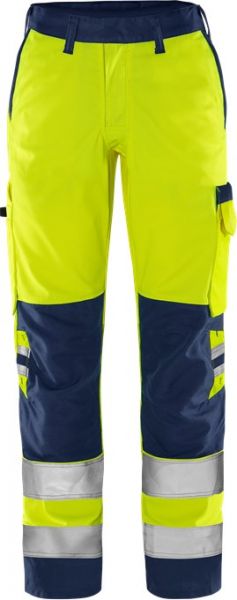 Fristads 131973 High Vis Green Hose Damen Kl. 2 2642 GPLU