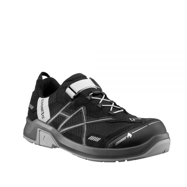 HAIX 630004 CONNEXIS Safety T S1P low black-silver Sicherheitsschuhe Klasse S1P