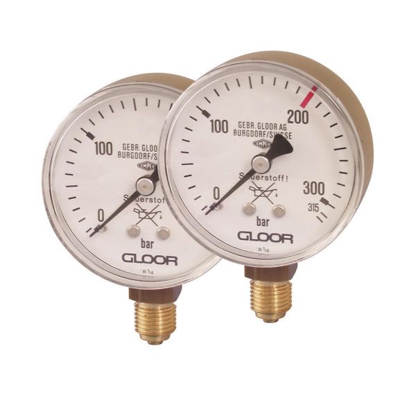 GLOOR Ersatz-Manometer Ø 50mm, diverse